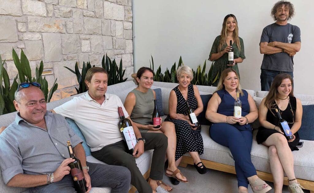 The Winery owners from the Urla Wine Route