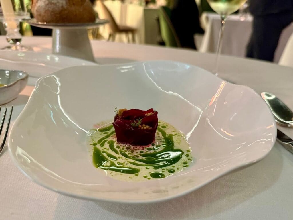 Dining at LUCA