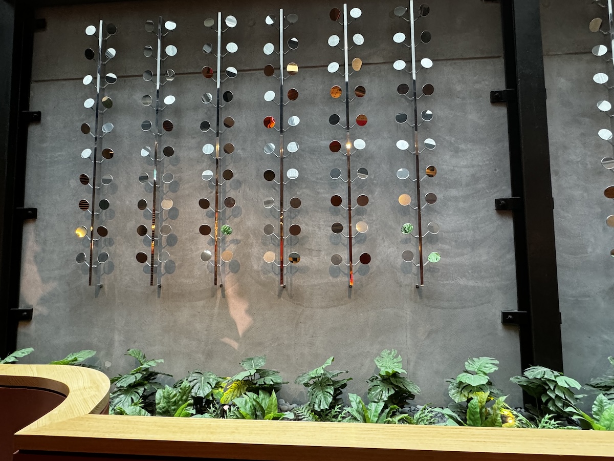 Wall of mirrors entrance hall Ovolo South Yarra