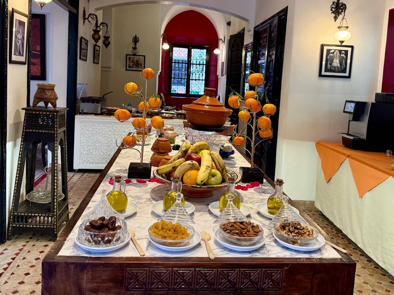 Breakfast buffet