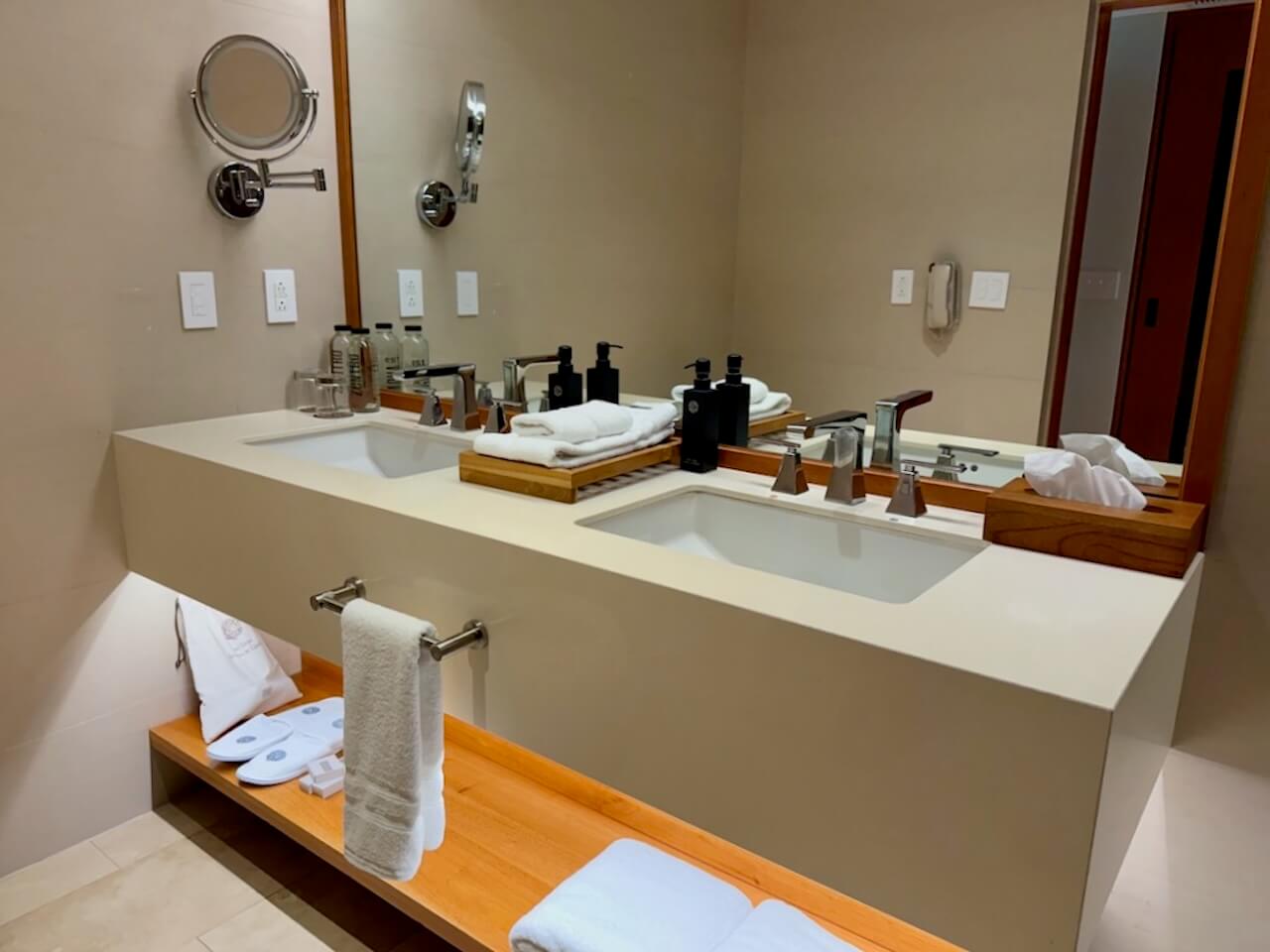 Orchid room bathroom
