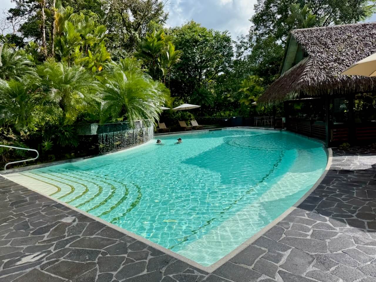 Tabacon swimming pool