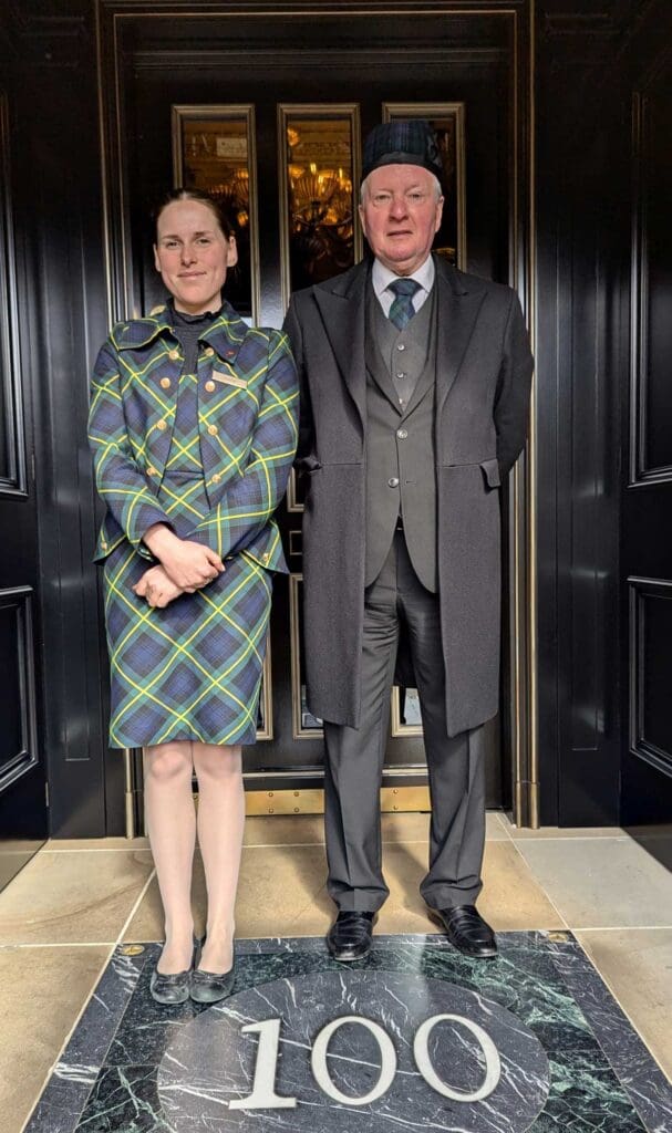 The entrance to 100 Princes Street