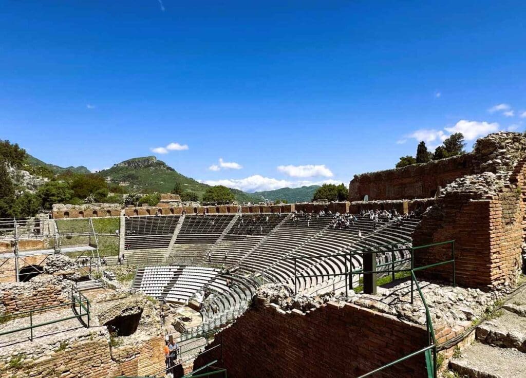 Teatro Antico - the ancient Greek theatre at Taormina