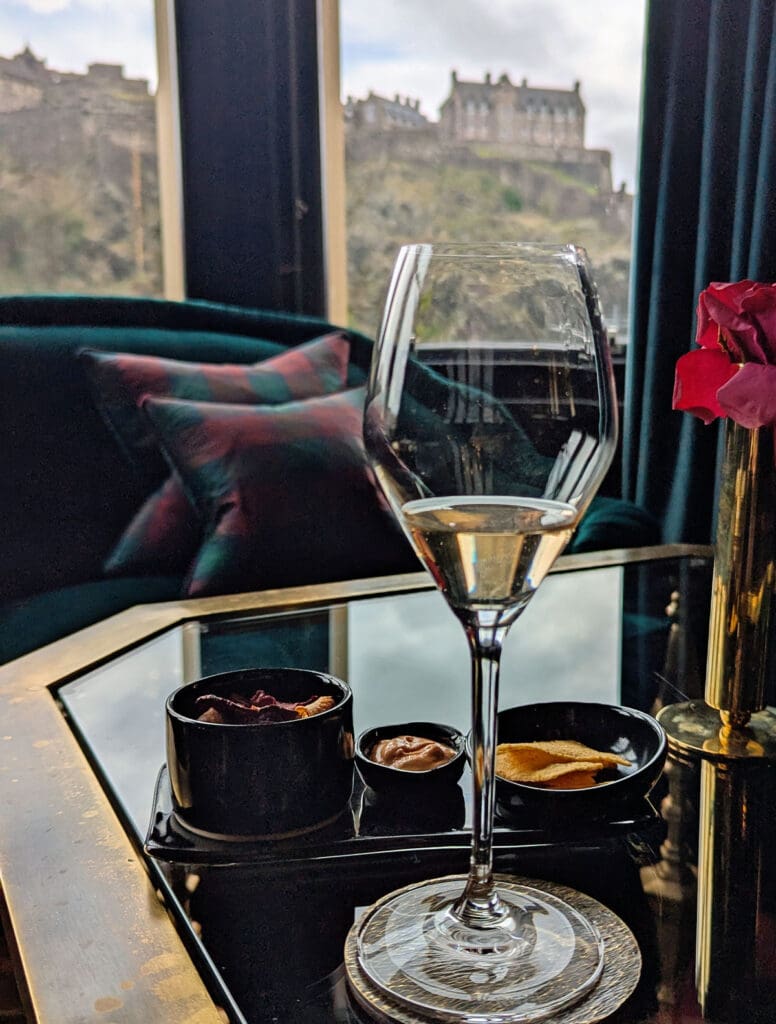 Welcome Champagne at 100 Princes Street
