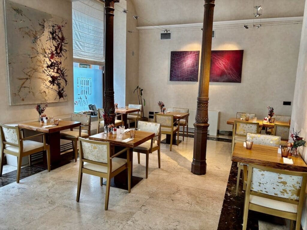 NH Collection Palacio de Tepa dining room