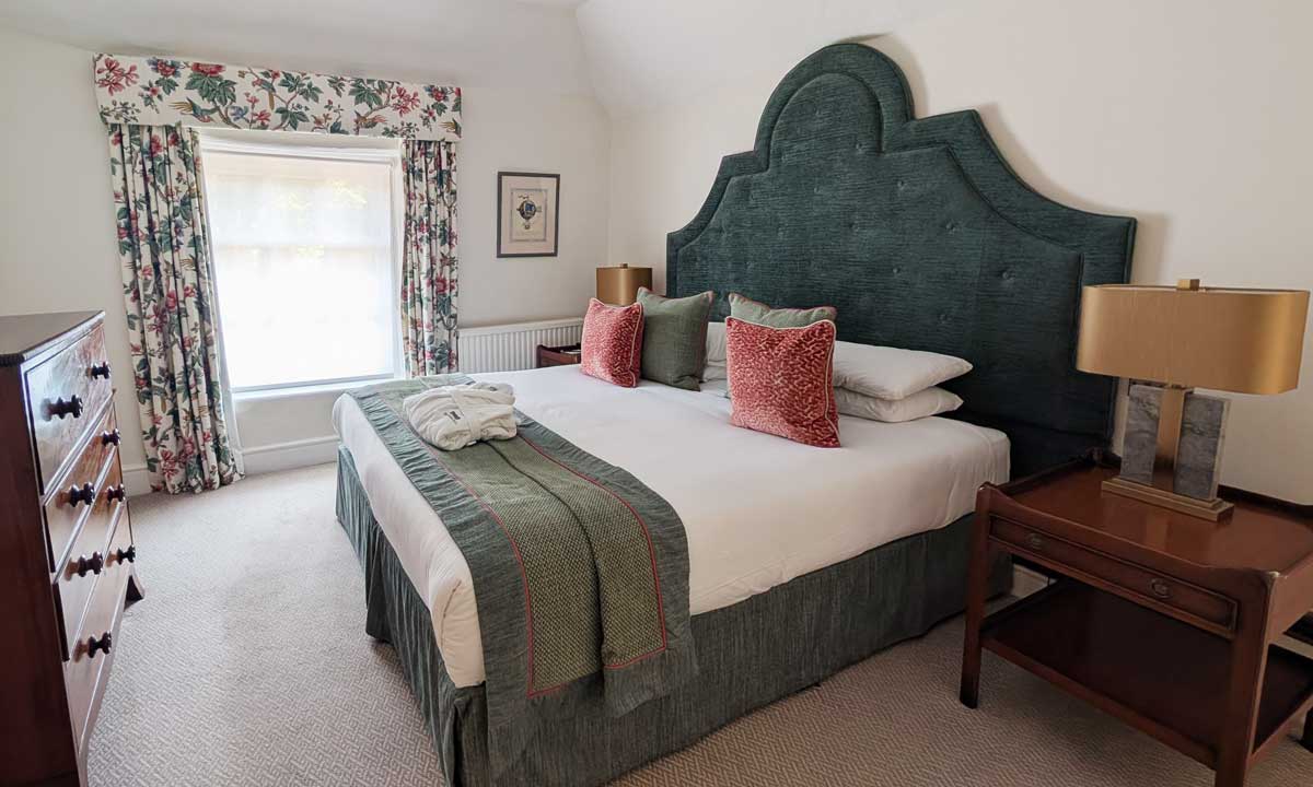 Hintlesham Hall Bedroom