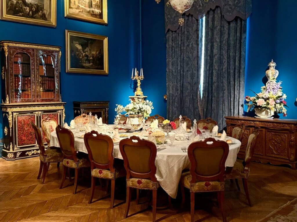 Bowe Museum dinner table