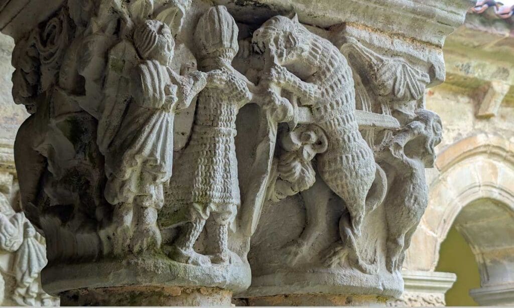St George and the Dragon - Santillana del Mar