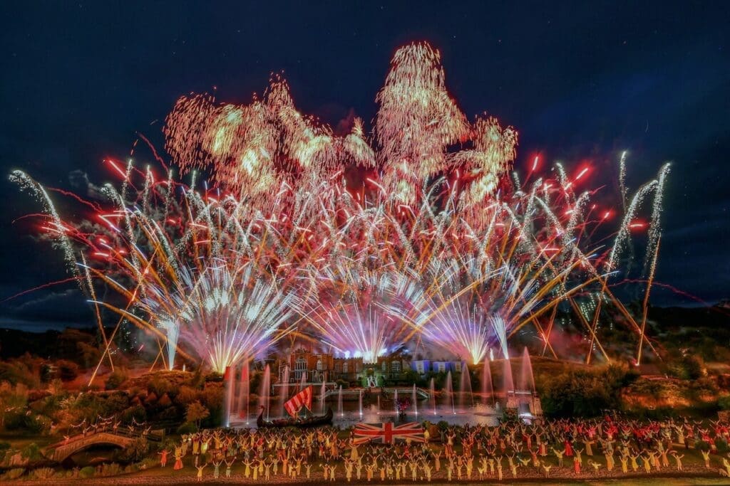 Kynren fireworks