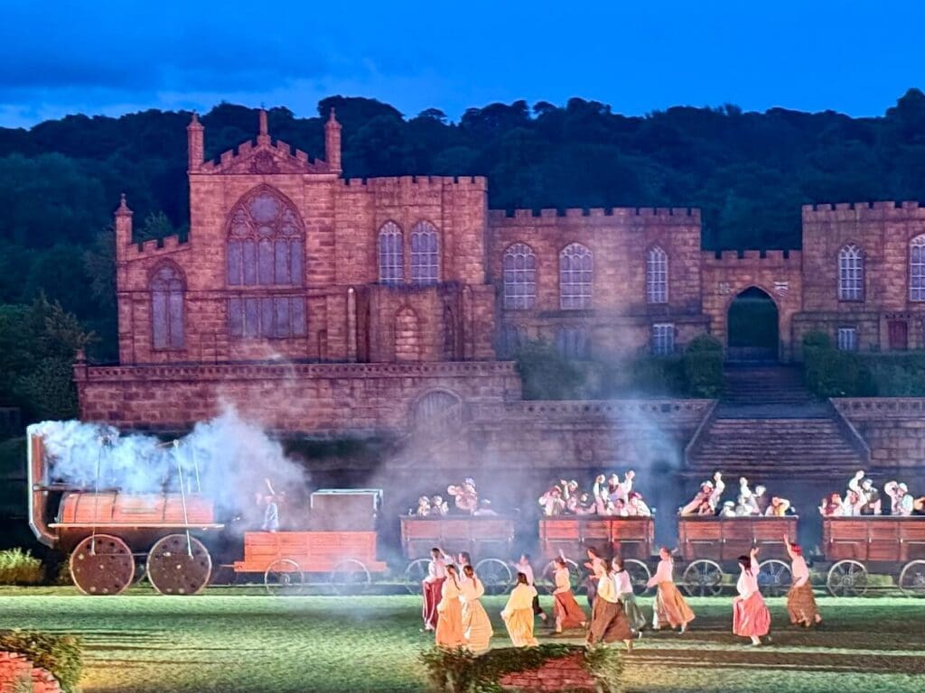 Kynren steam train