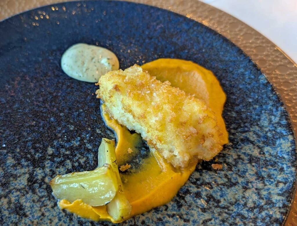 Gala Dinner Halibut - Swan Hellenic