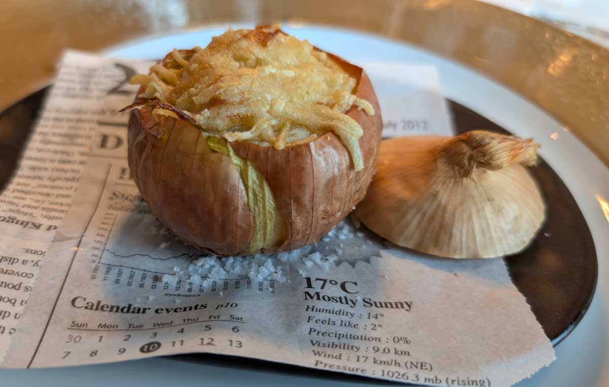 Swan Hellenic Diana - Baked Onion