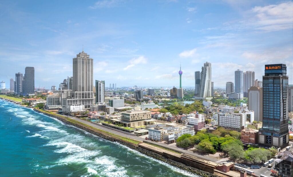 Birdseye view of Amari Colombo