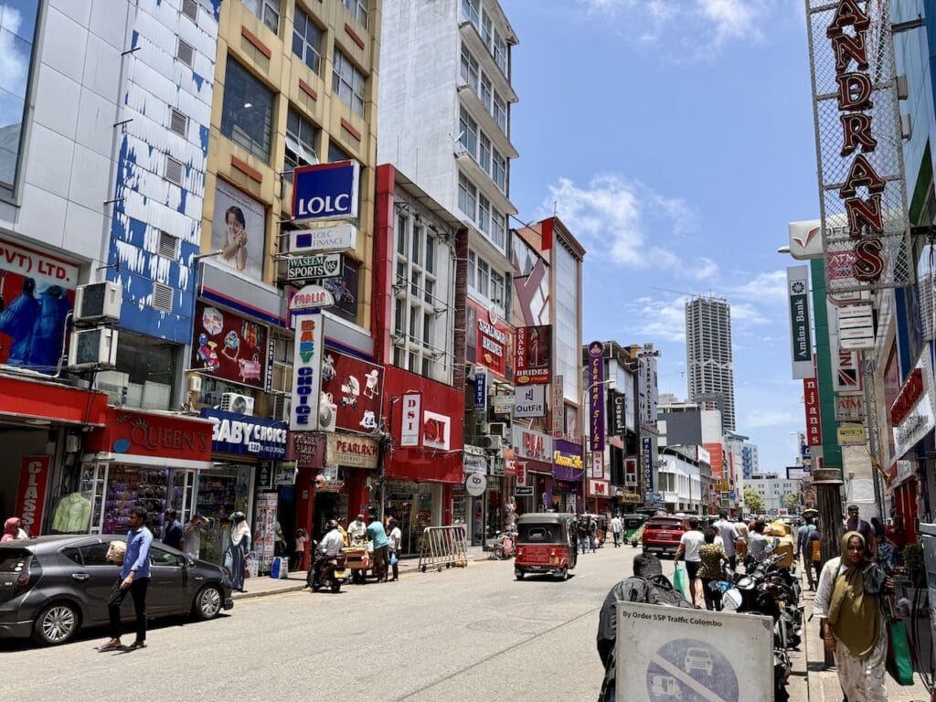 Colombo city street