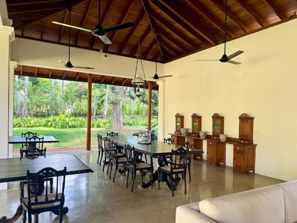 Dining area Jetwing Wahawa Walauwa