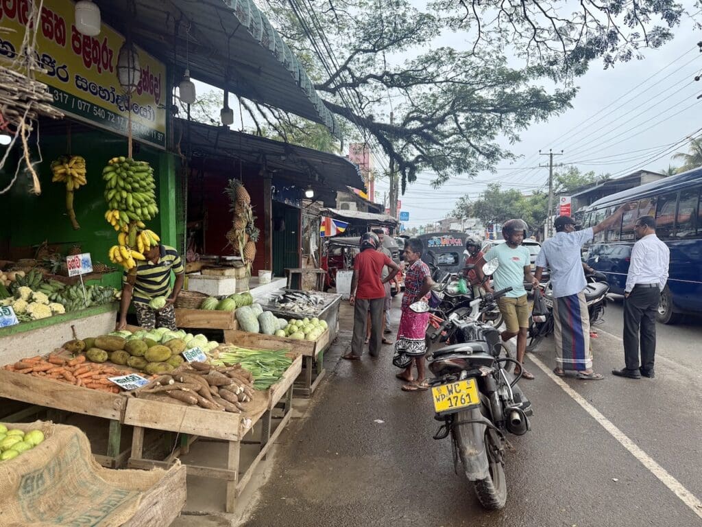 Colombo street market