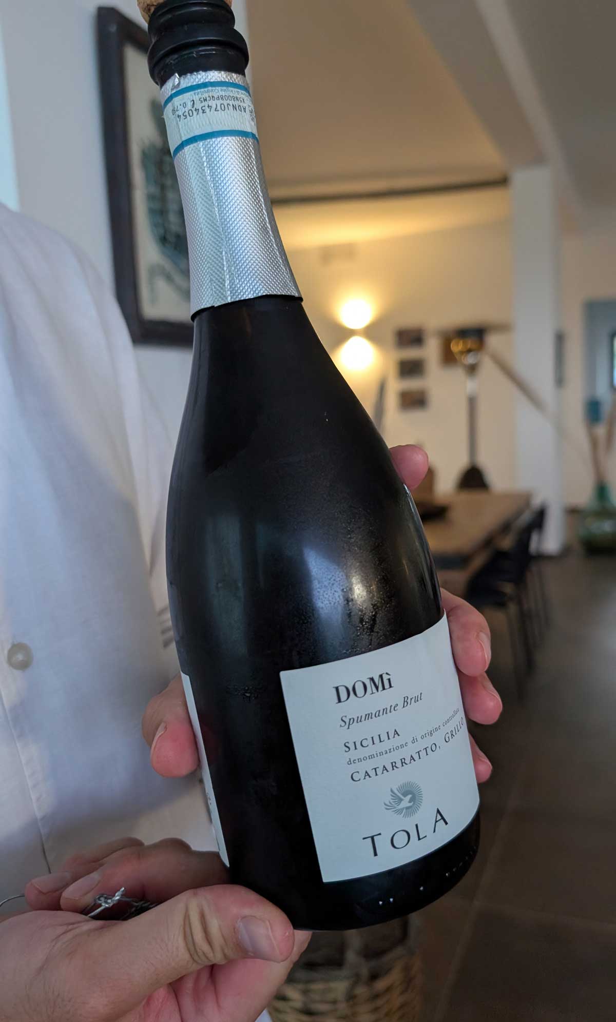 Domi sparkling wine Tola Winery 1