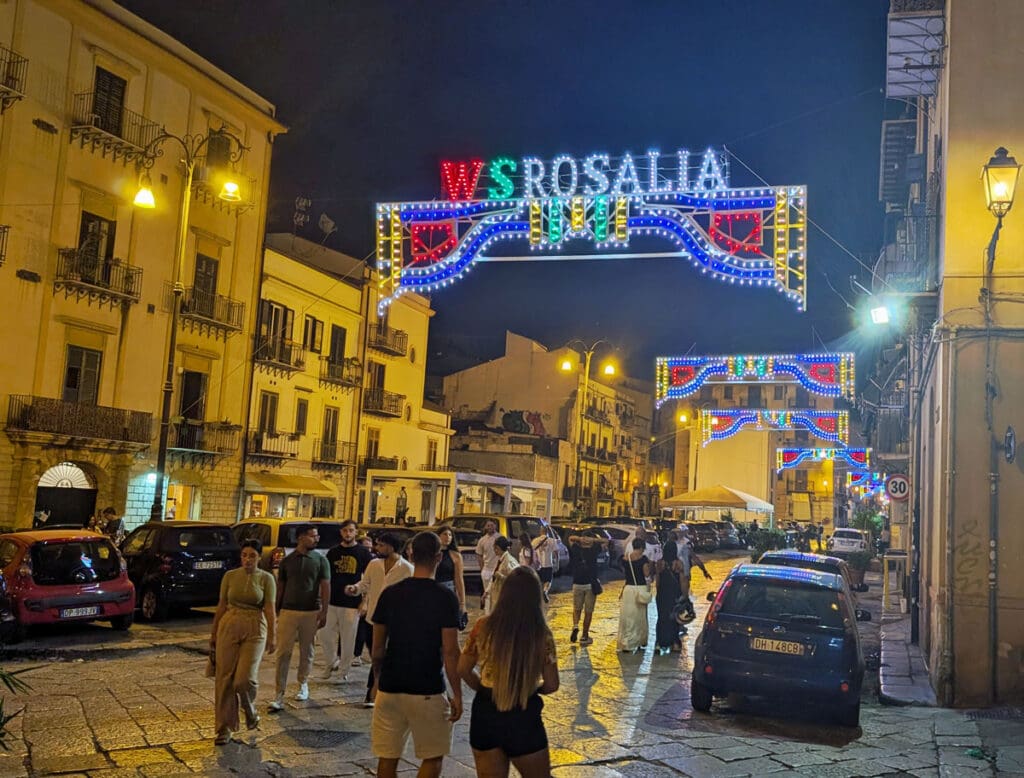Palermo at Night