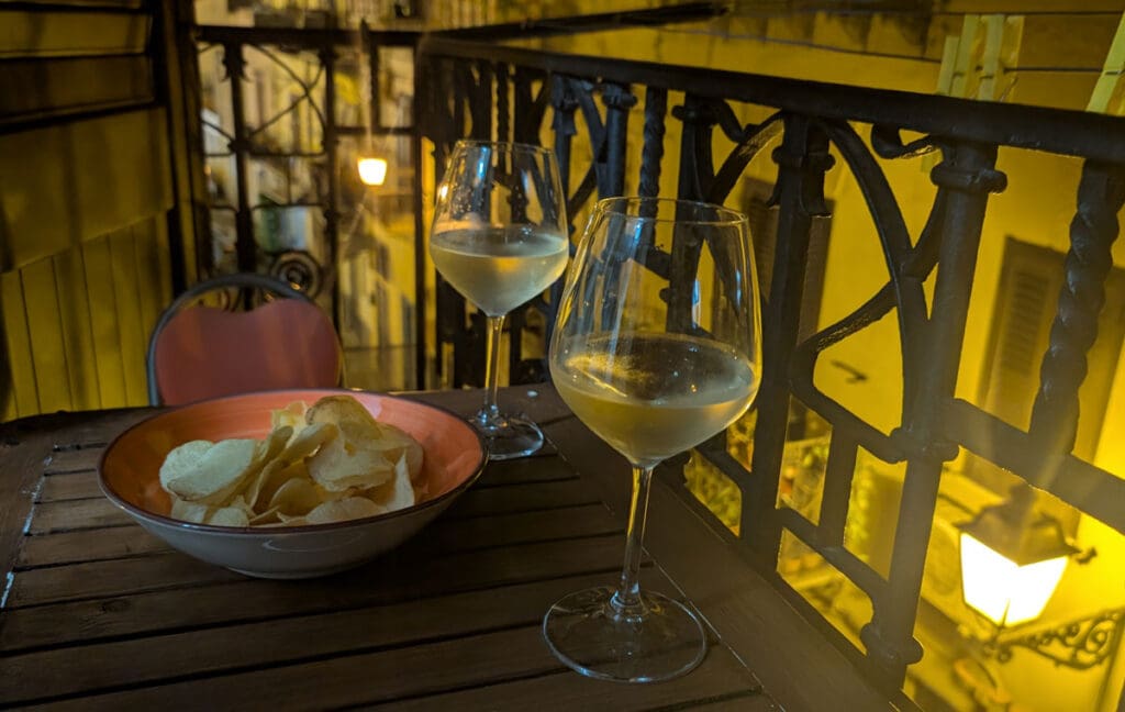 Wine on the Balcony Palermo