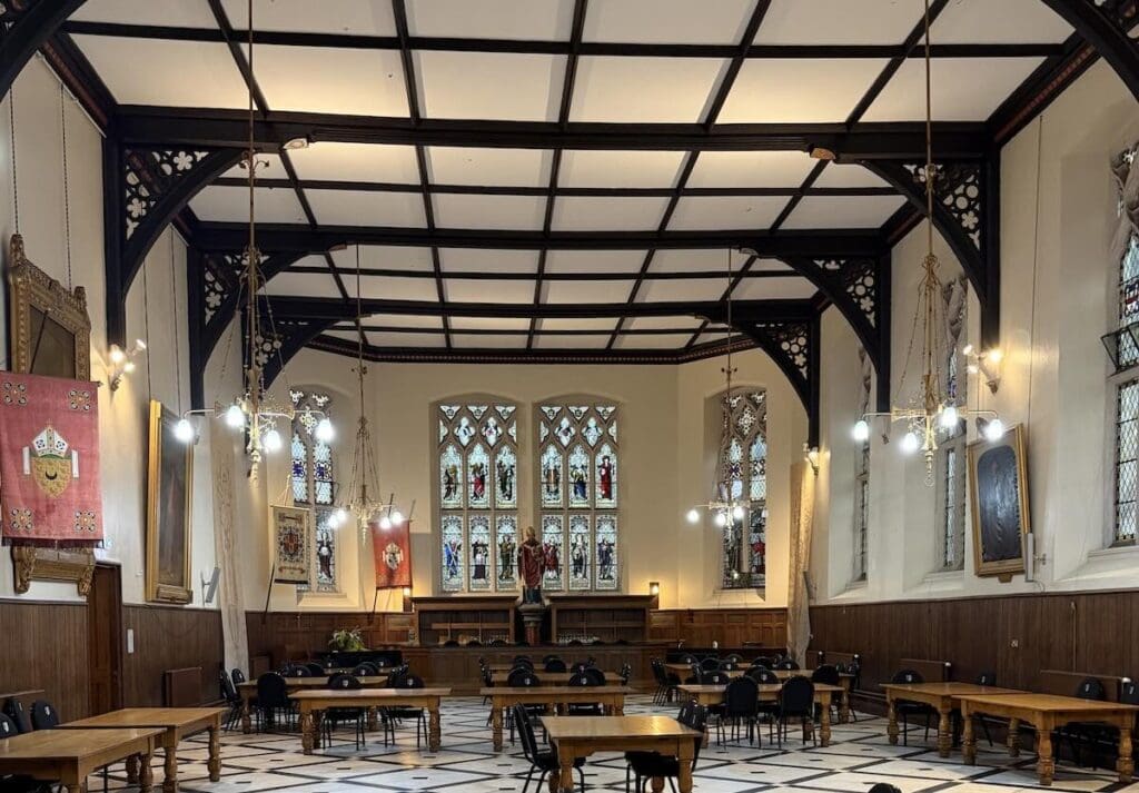 Refectory at Ushaw House Durham