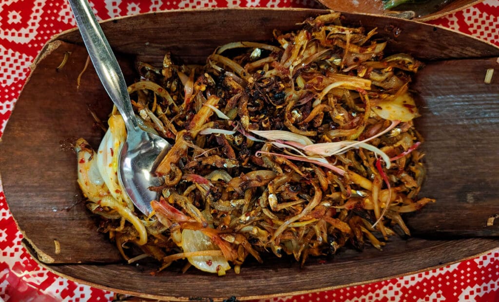 Serunding Kantan Sambal Ikan Bilis at Jak Maan
