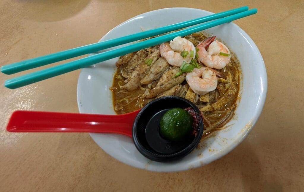 Laksa in Choon Hui Cafe