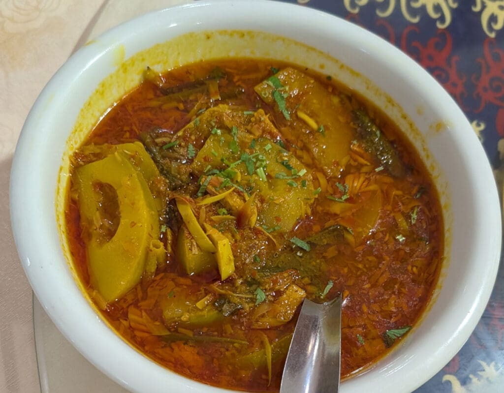 Terung Dayak Asam Pedas at Lamin