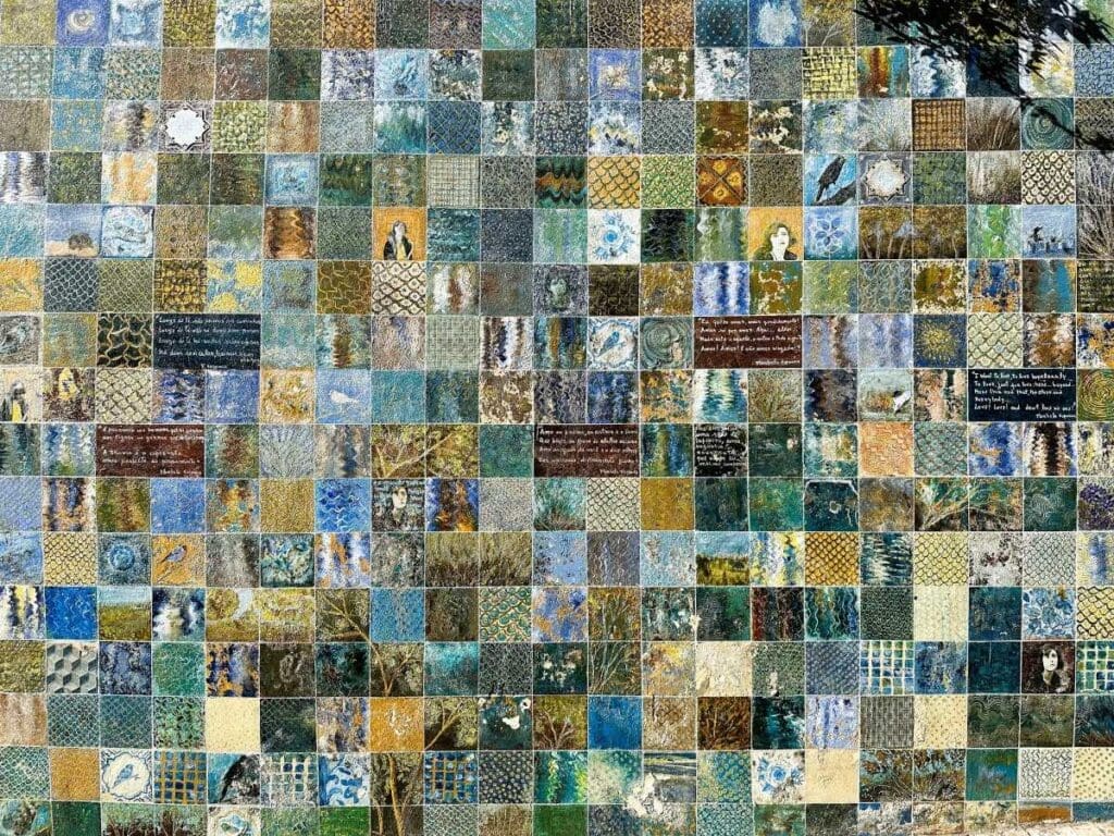 Lisbon has a proliferation of street art tilework