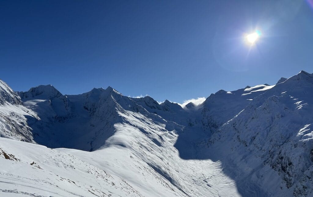 Mountain view from Hohe Mut Alm, Ötztal