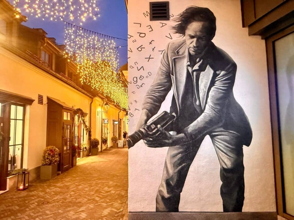 Vilinus Lithuania wall mural
