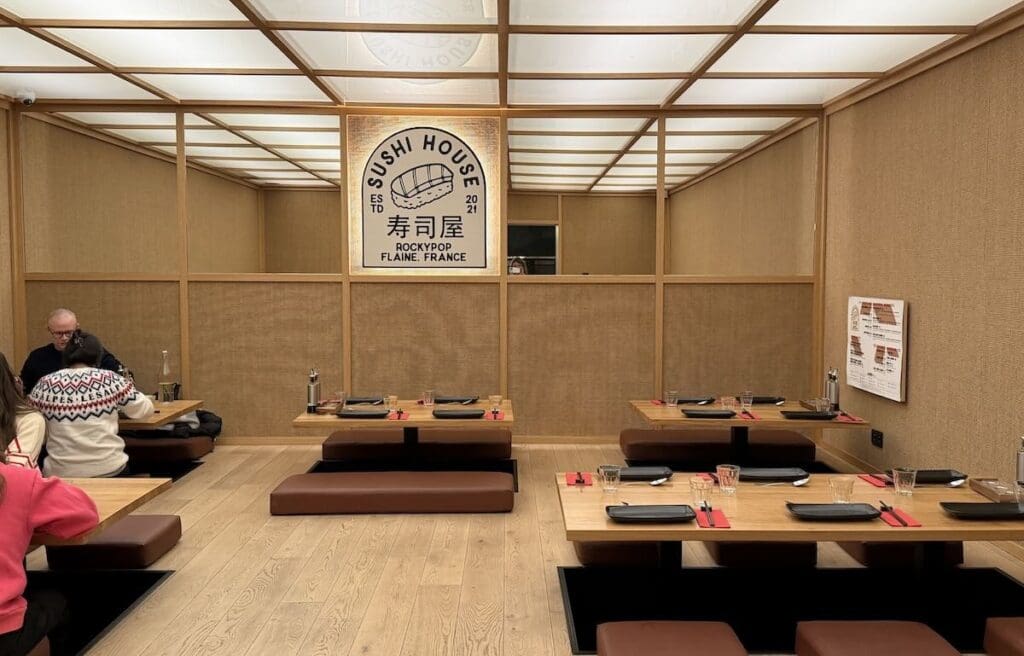 Sushi House at the RockyPop Flaine