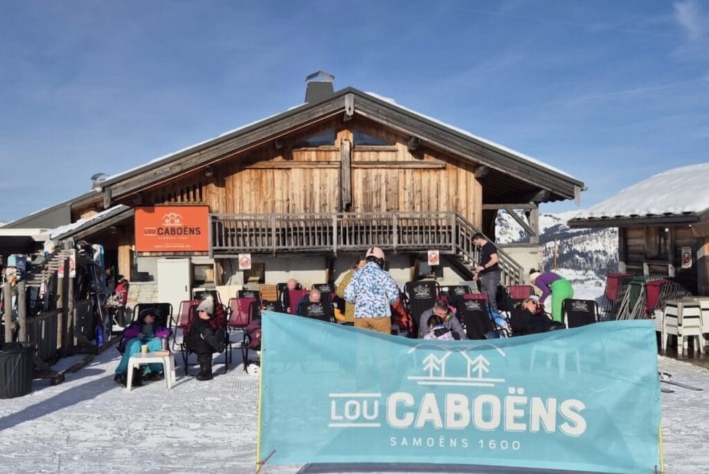 Samoëns Lou Caboëns restaurant