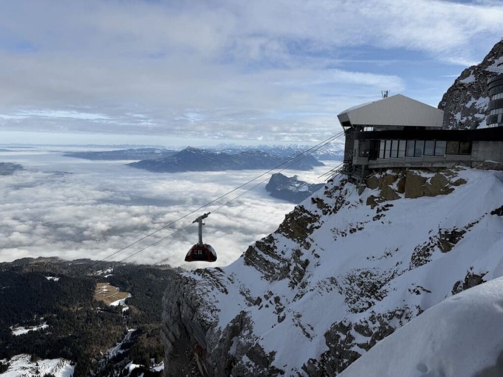 Dragon cable car Pilatus