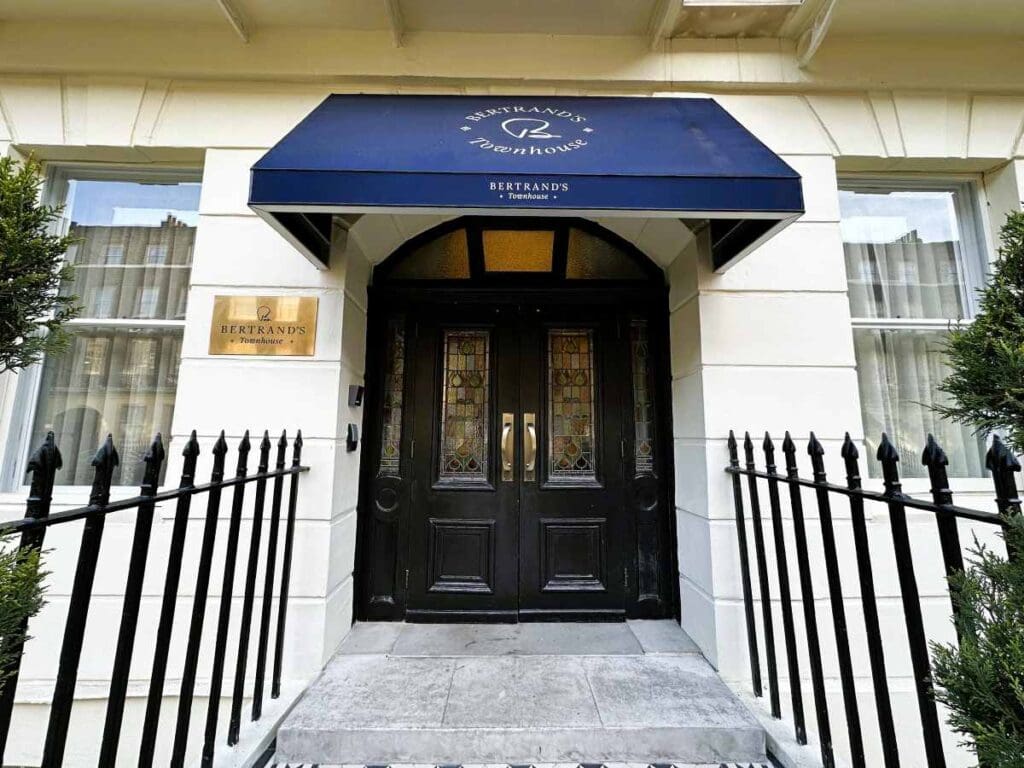 Bertrand's Townhouse exterior