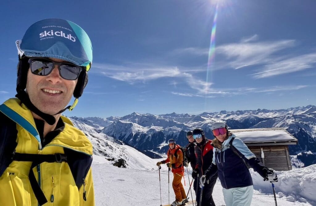 Social skiing with Mark from Ski Club GB