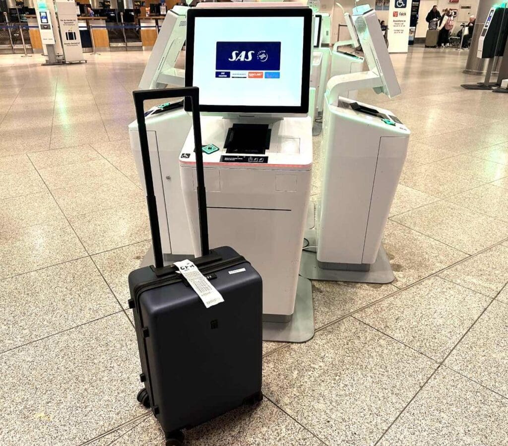 Level8 carry-on at Heathrow airport