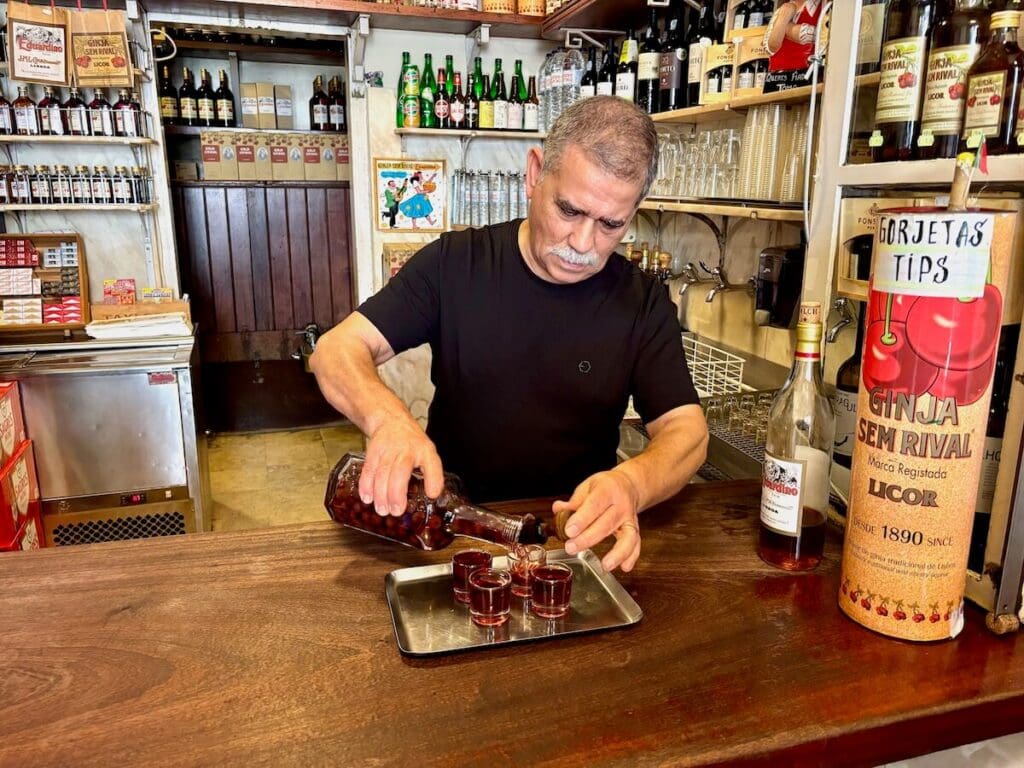 Lisbon cherry liqueur