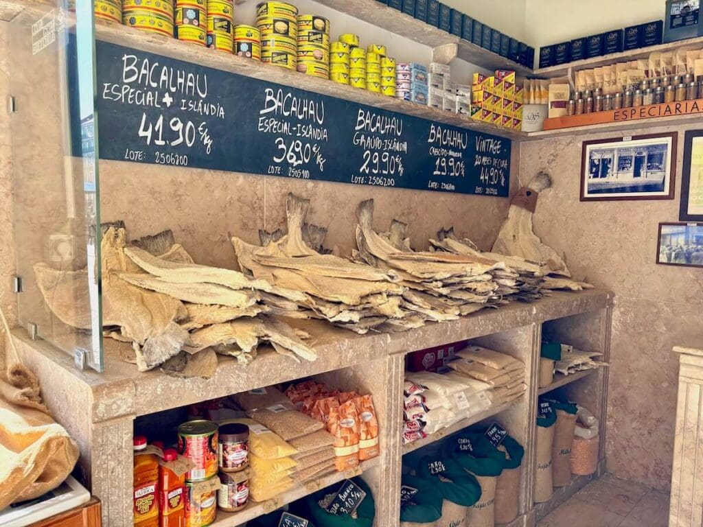 Lisbon salt cod and tinned fish