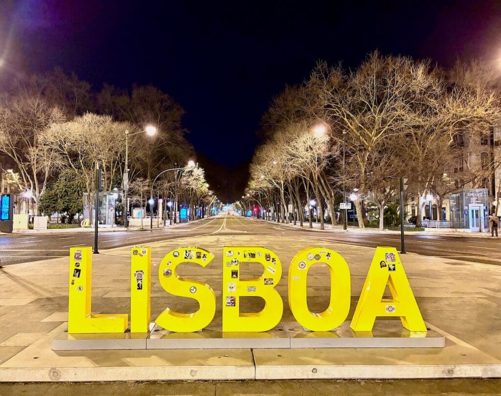 Lisbon sign