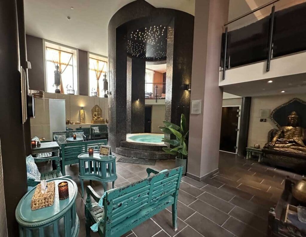 Ni'Mat Spa at Hotel Kong Arthur is a taste of Thailand with a water temple and a range of treatemnt options