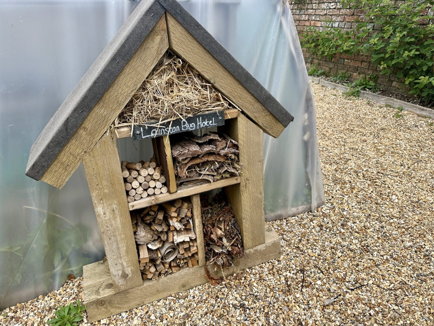 Bug Hotel, Kitchen Garden, Lainston House