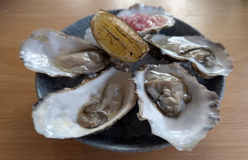 Pacific Oysters at the Pierhouse Hotel