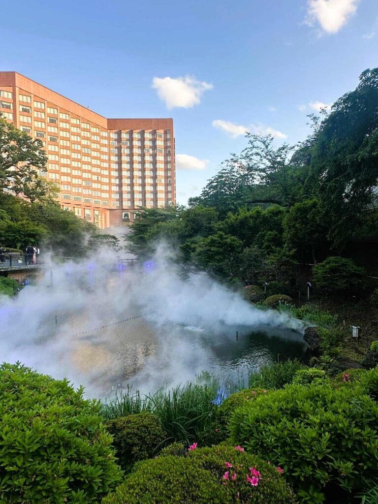 Hotel Chinzanso Tokyo and its garden