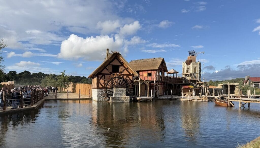 Kynren - The Storied Lands, The Legend of the Wear lakeside stage