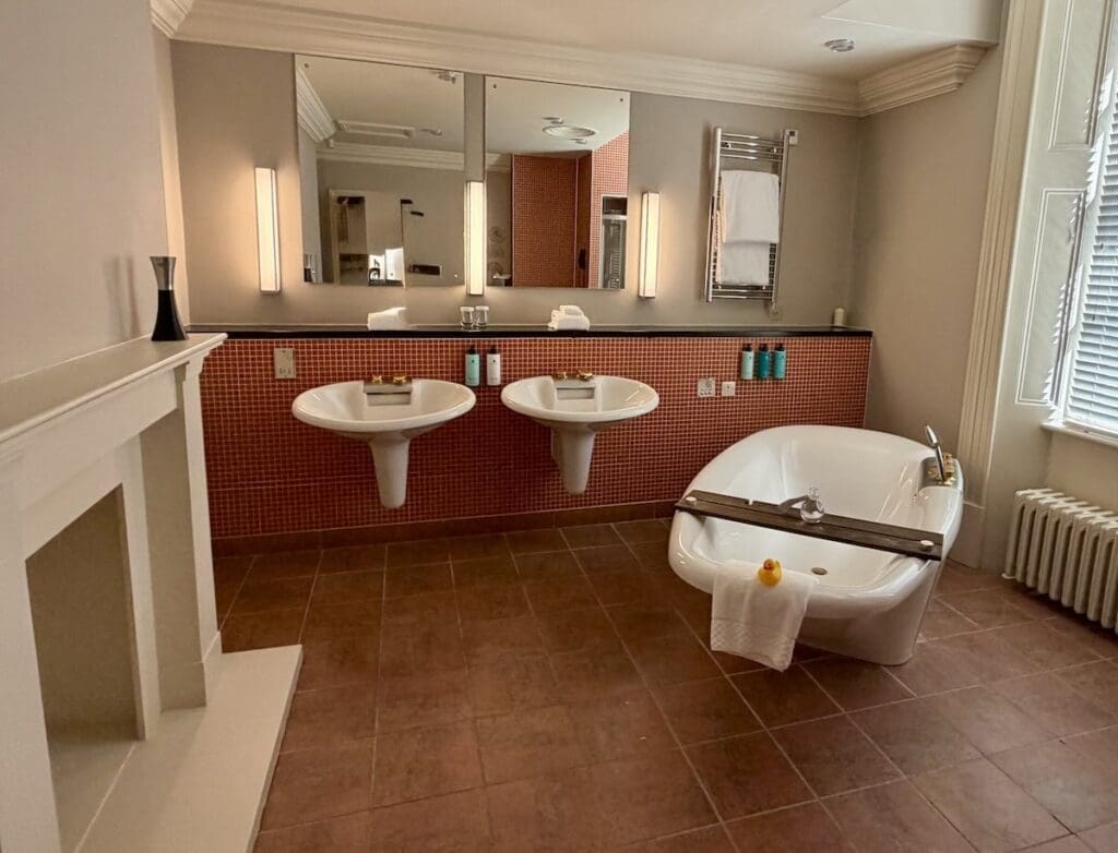 Seaham Hall bathroom