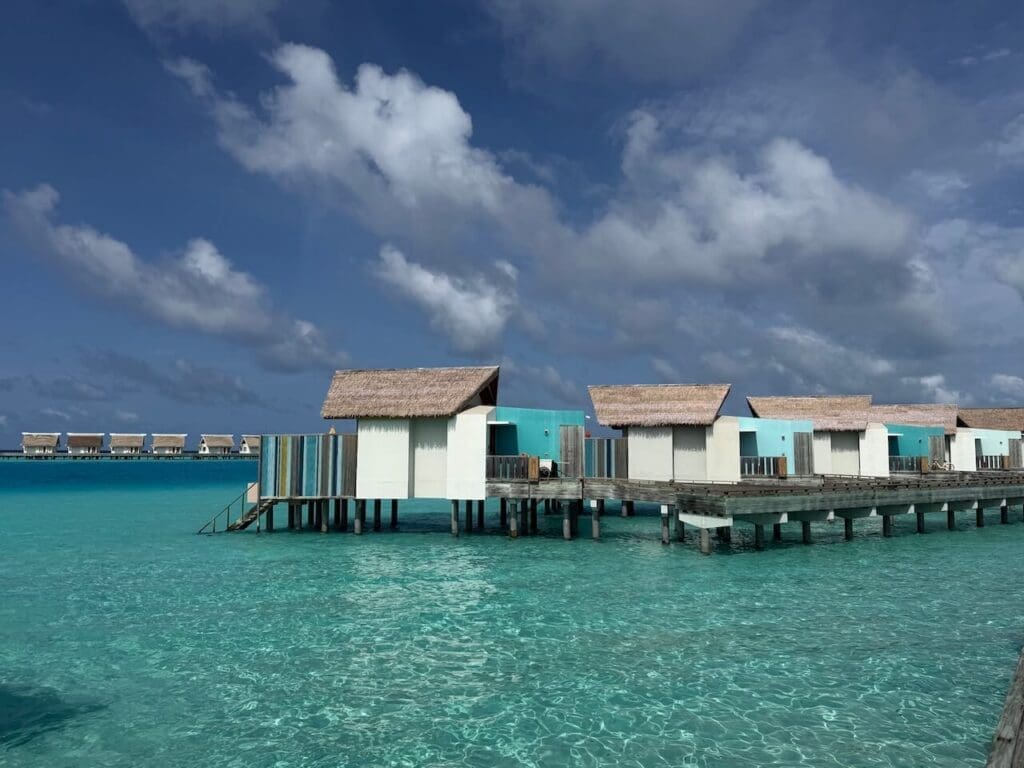 Overwater villa at Hard Rock Hotel Hard Rock Hotel Crossroads Maldives