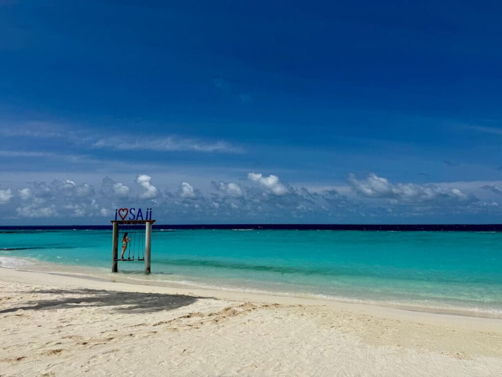 SAii Lagoon beach Crossroads Maldives