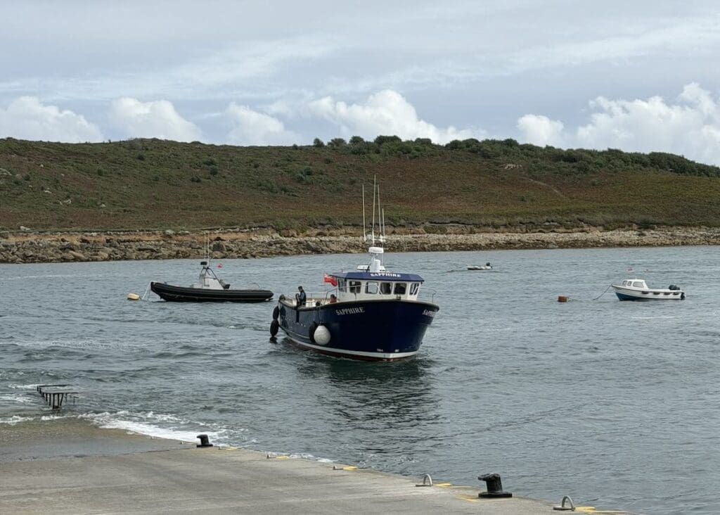 Isles of Scilly island hopping boat