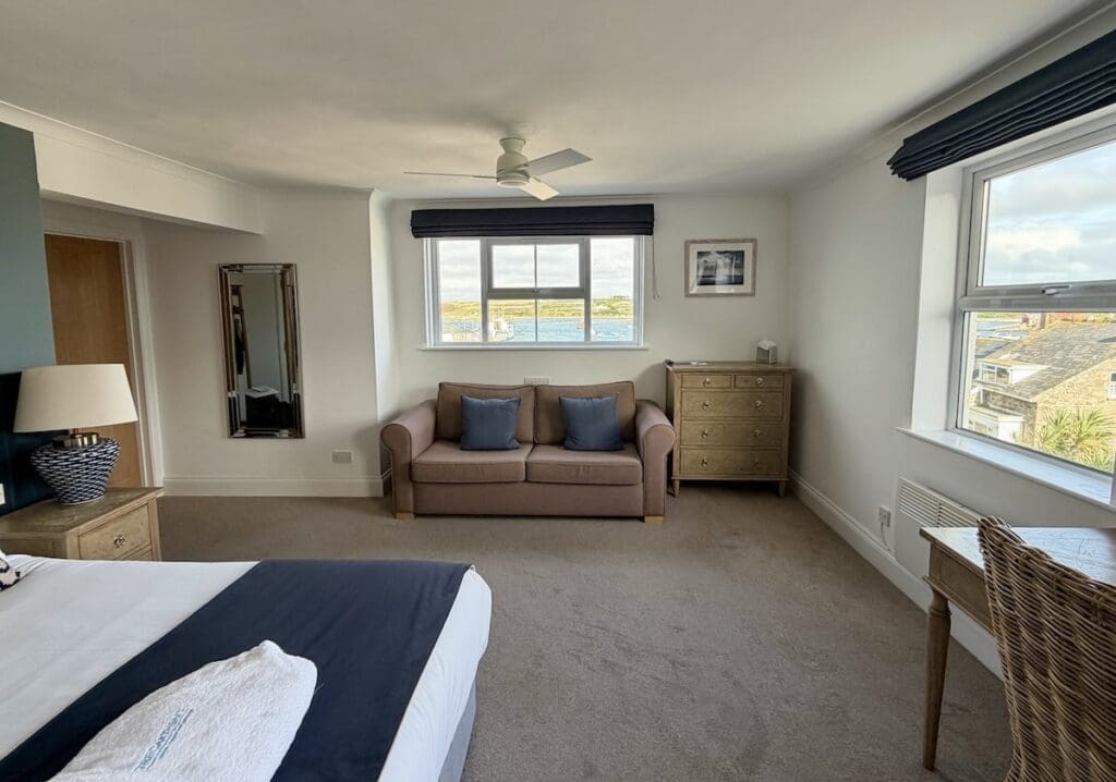 Deluxe room with sea view Tregarthen's Hotel